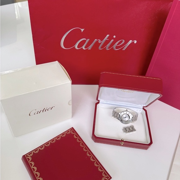 Mint Must 21 de Cartier Watch - ladies. Excellent condition - Picture 6 of 16